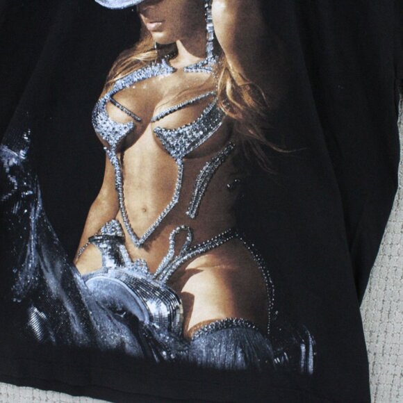 Beyoncé Shirt Mens Large L Black Renaissance World Tour 2023 Cowgril Sexy NWOT - Picture 4 of 9